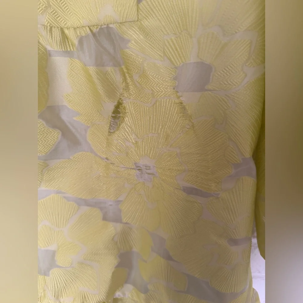 Read description before purchasing-Damaged Tuckernuck Palmerston Yellow Dress M - Picture 2 of 4